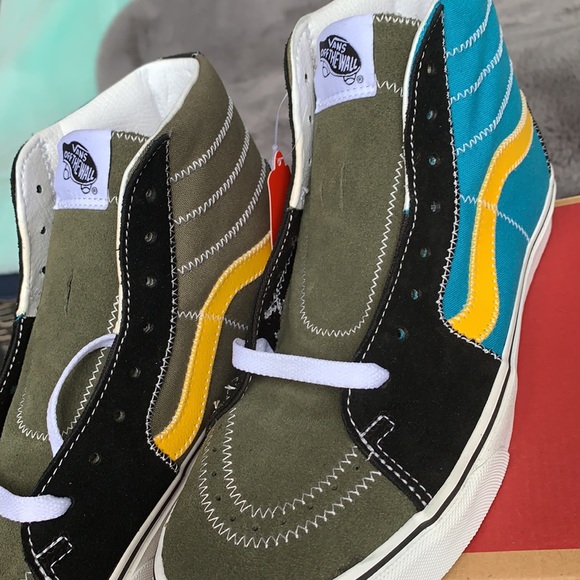 VANS SK8-HI ZIG ZAG MULTI/TRUE WHITE WMNS - Picture 11 of 14